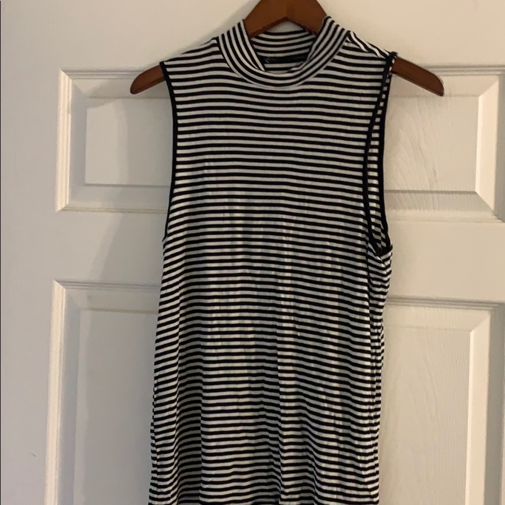 Black & White Casual Top